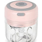 Mini Electric Garlic Chopper USB Charging Ginger