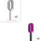Self Cleaning Hair Brush For Women One-key