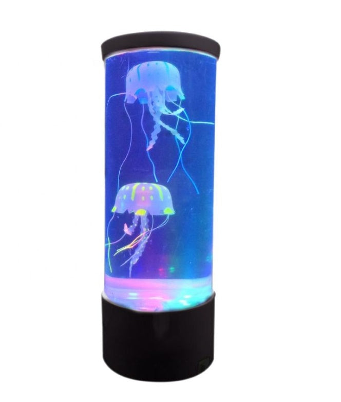 LED Jellyfish Aquarium Lamp Night Light USB