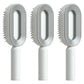 Self Cleaning Hair Brush For Women One-key