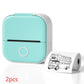 Portable Mini Thermal Label Printer Home Photo Printer