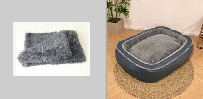 Pet Dog Bed Warming Soft Sleeping Bed
