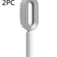 Self Cleaning Hair Brush For Women One-key