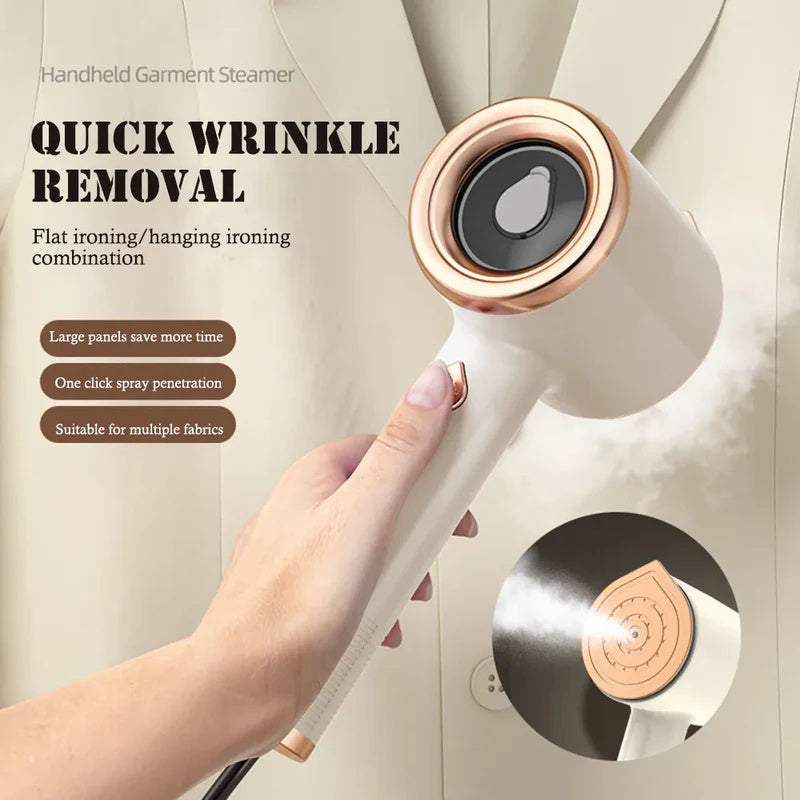 Mini Portable Handheld Garment Steamer Fabric