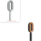 Self Cleaning Hair Brush For Women One-key