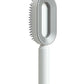 Self Cleaning Hair Brush For Women One-key